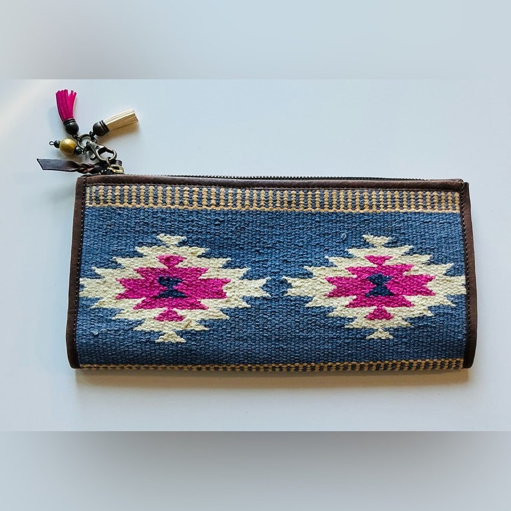 Fernweh & Fringe Folded Clutch